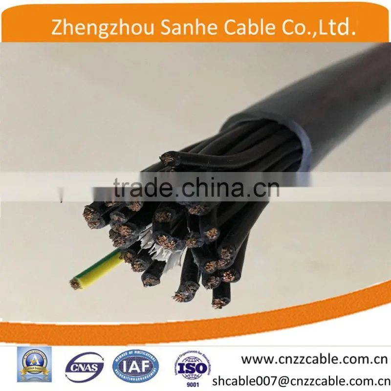 copper conductor XLPE/PVC insulated steel wire armoured control cable 10*1.5mm2