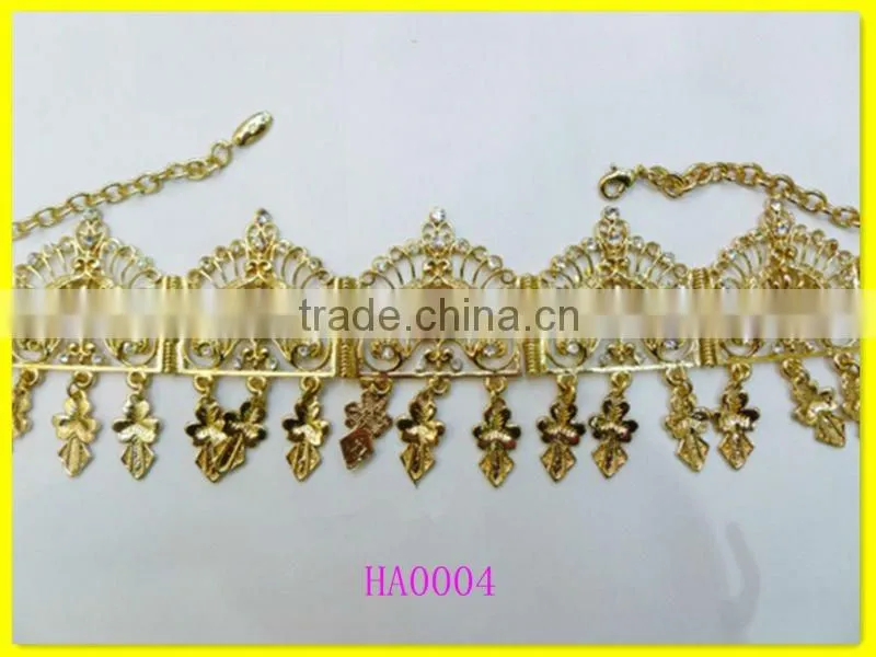 new fashion women hair accessory & gold plating jewelry