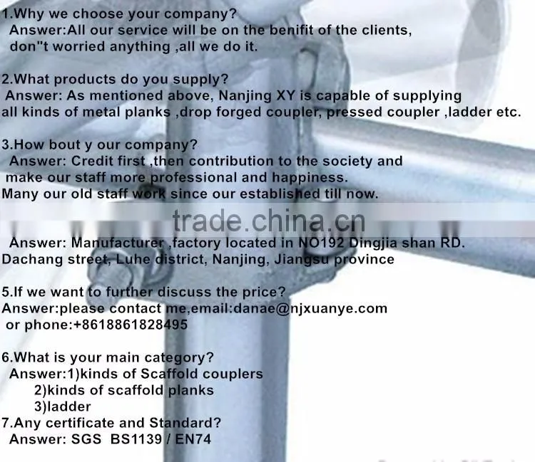 China Manufacture Galvanized Germany Pressed Scaffolding Sleeve Coupler