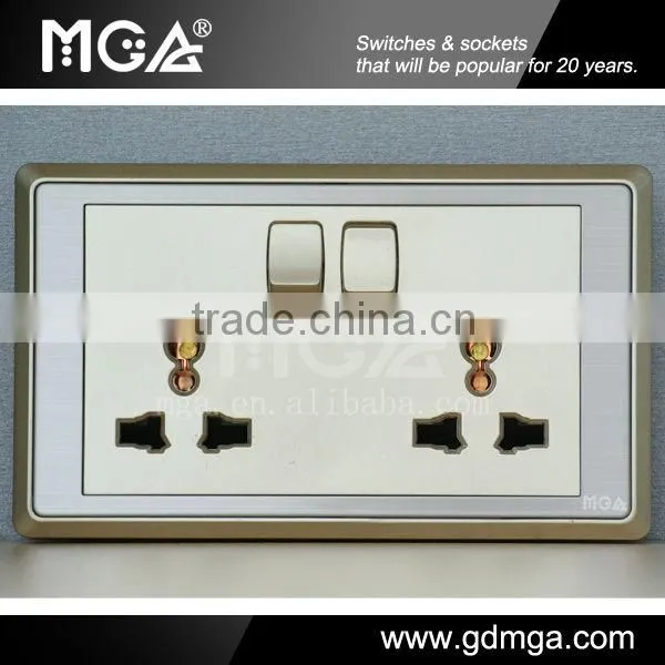 13A multi socket wall sockets / electric switch and socket / universal socket