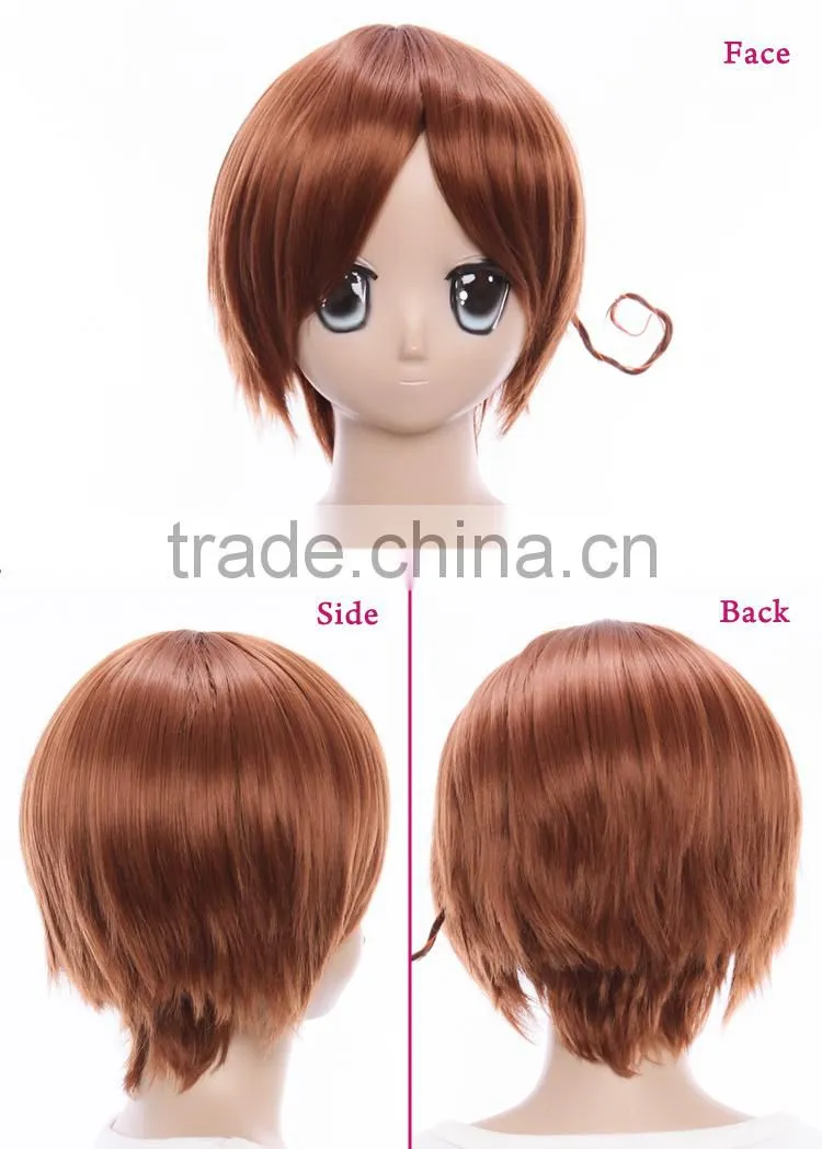 New product high quality wig in stock Axis Powers Hetalia Italy cosplay anime wig