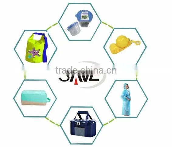 Five-star service disposable clear colorful printing rain coat hood raincoat