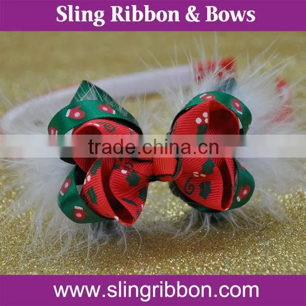 2014New Style Colorful Baby Toddler Girls Feather Headband