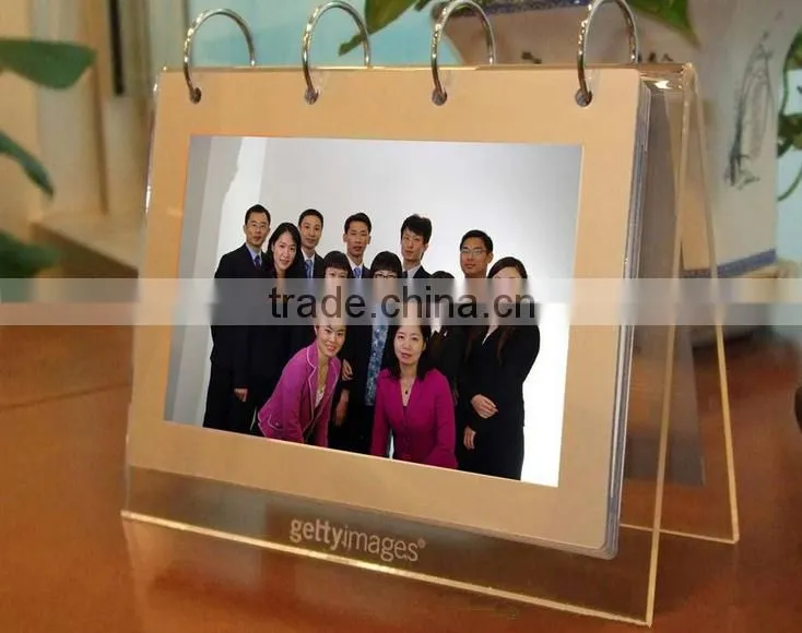 wholesale hot sale acrylic calendar 2016
