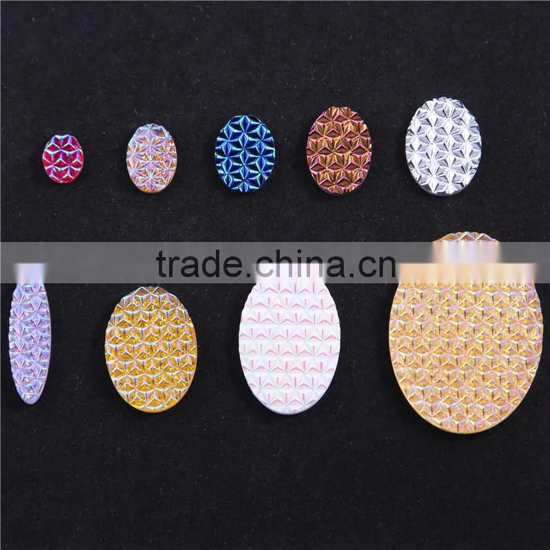 2015new wholesale crystal conchos resin cabochon decorative resin panels price