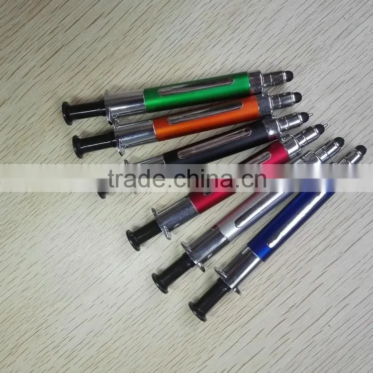 Highlighter and ball pen and stylus 3 in 1 New product multi funtion pen