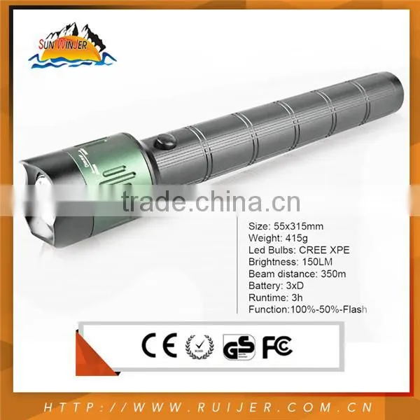 High End Top Quality Factory Made Led Flashlight With Usb Charger