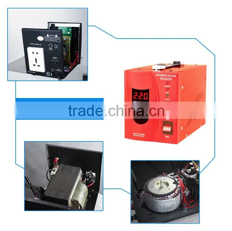2016 recyclable used input avr for generator,automatic voltage regulator avr 1000va