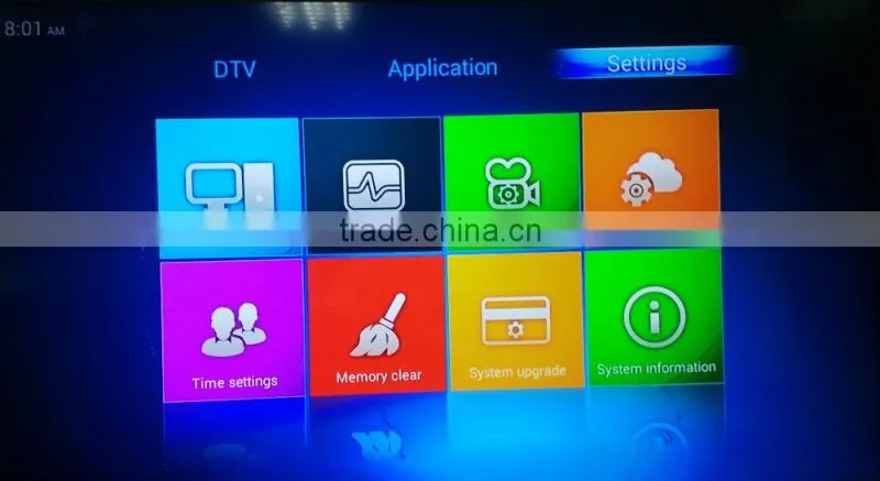 2016 hot sale factory price Amlogic s805+DVB T2 quad core android4.4 set top box smart combo android tv box Hybrid OTT