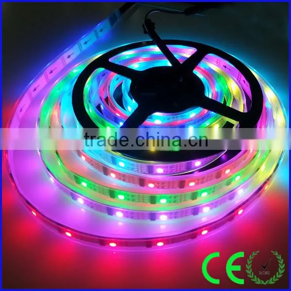 smd 5050 32Ics/meter ws2801 5050 led strip with ic controllers