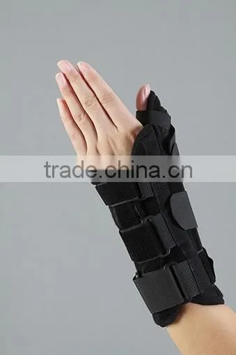 Warm protective shoulder belt support / Thumb fixing belt