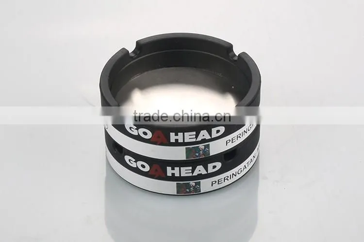Premium commercial ashtray with custom logo , silicone marlboro ashtray