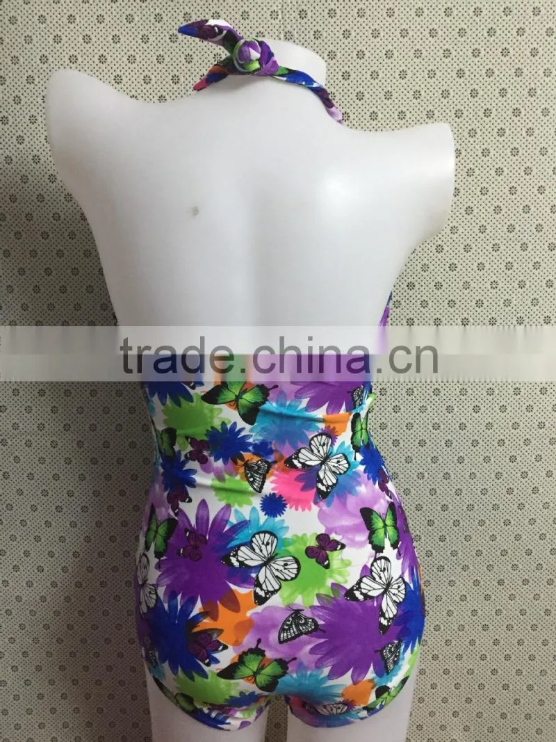 Women's unisex one piece swimwear