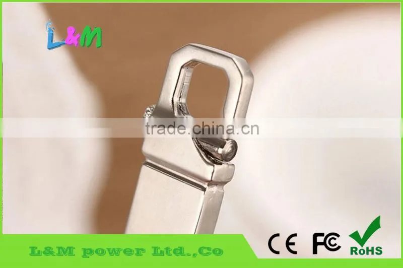 Creative wholesale metal usb flash drive gift, customized logo usb flash drive