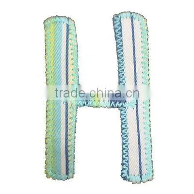 the newest design high quality butterfly embroidery lace patch