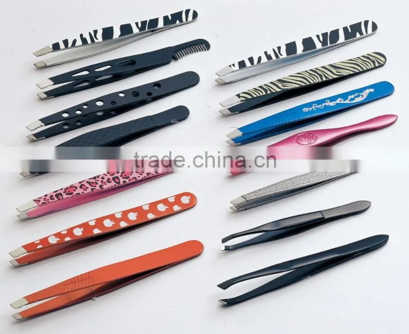 Professional Electrophoresis Eyebrow Tweezer/Stainless Steel Tweezers
