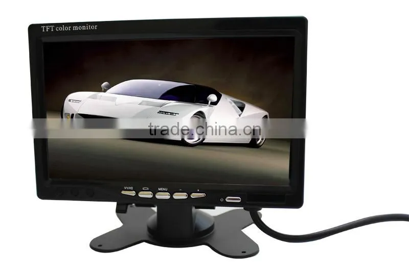Universal quad 7" Car TFT-LCD monitor