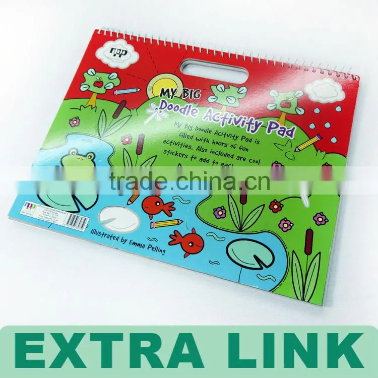 Professional High Quality Cusom Coloring pop up book printing