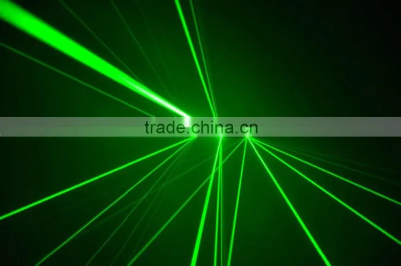 300mW Green Trifan Multi-Effect dj Disco party Laser