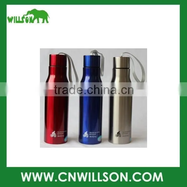 Large vacuum insulated stainless steel water bottle double wall vacuum bottle