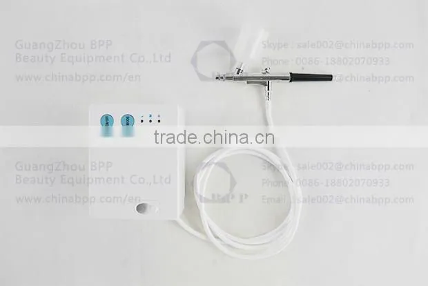 2015 Hot selling mini portable jet peel water oxygen skin rejuvenation machine