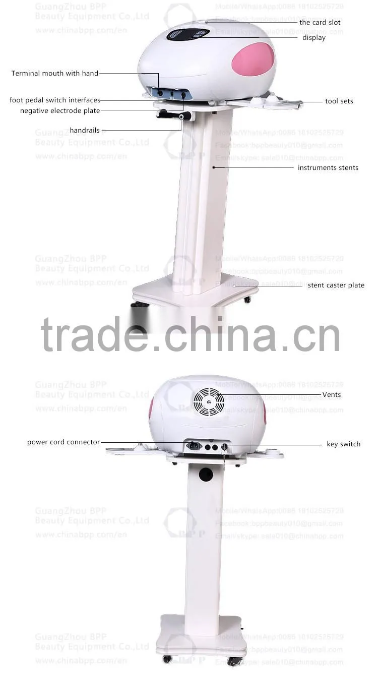 Beauty equipment rejuvenation & anti wrinkle radio frequency machine