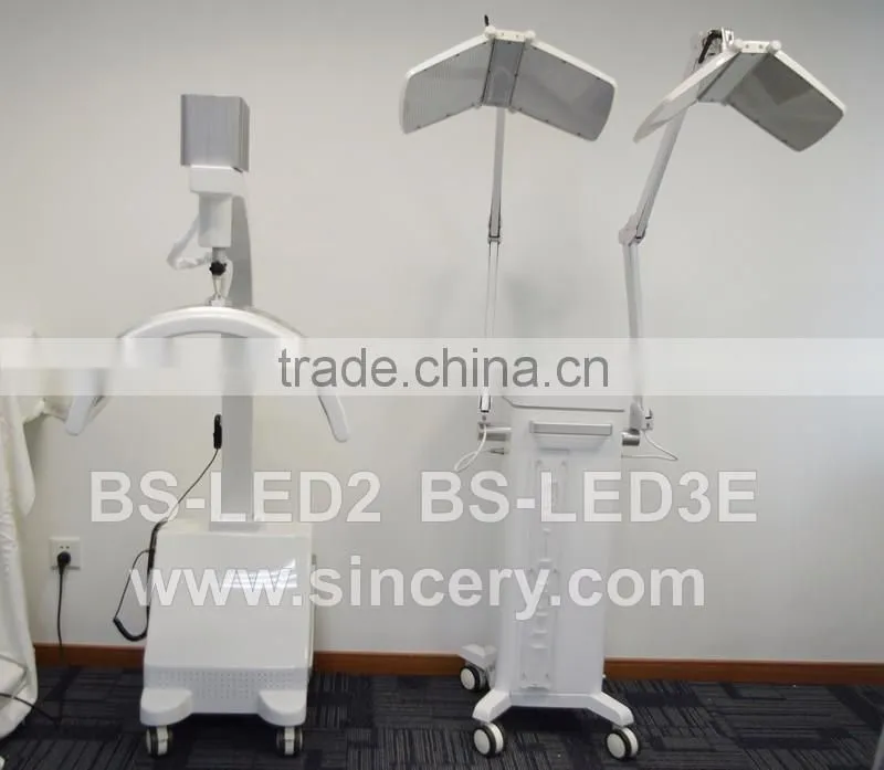 Lightwave beauty equipment led light facial machine for acne cleaning