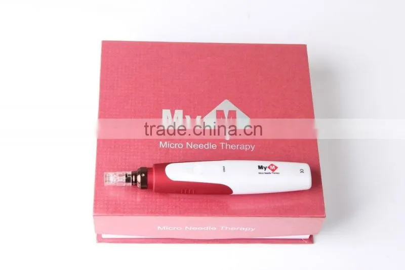 MYM Model Auto Skincare Beauty Motorized Microneedle Derma Pen System