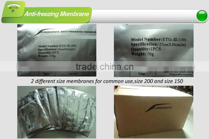 Freezing fat off device, 3 interchangeable cryo handles