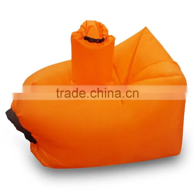 Factory Wholesale 3 season type and air filling inflatable sleeping bag