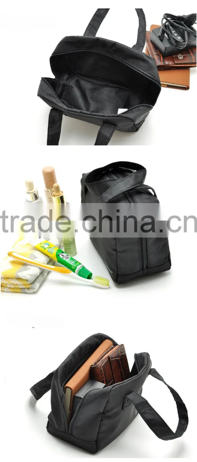 2015 newstyle polyester men's toilet wash bag
