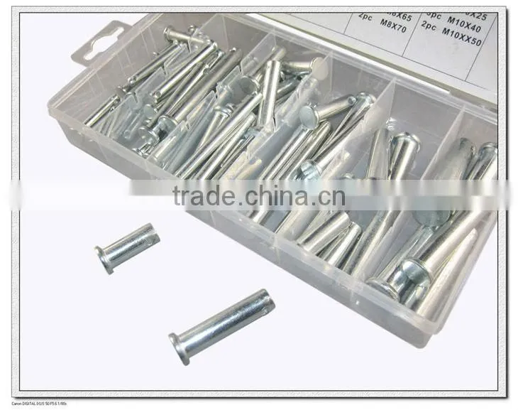 Hardware 60pc Clevis Pin Assortment/Kit/Set