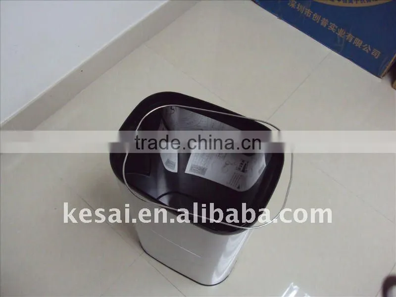 Stainless Steel Sensor Trash Bin automatic trash can dust bin waste can Hand Free one touch dustbin