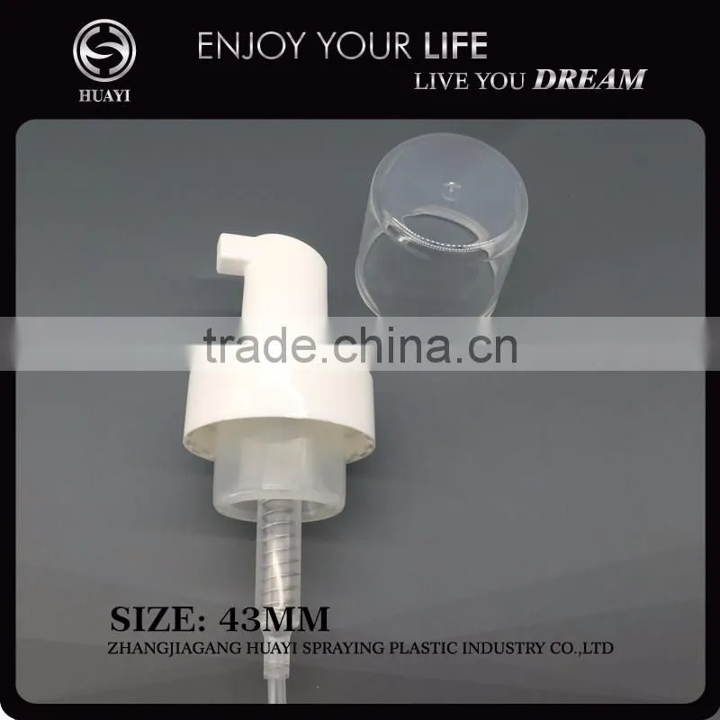 43mm hot sale plastic hand soap lotion pump