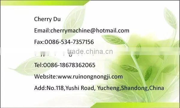 Made in China reciprocating mower for forest