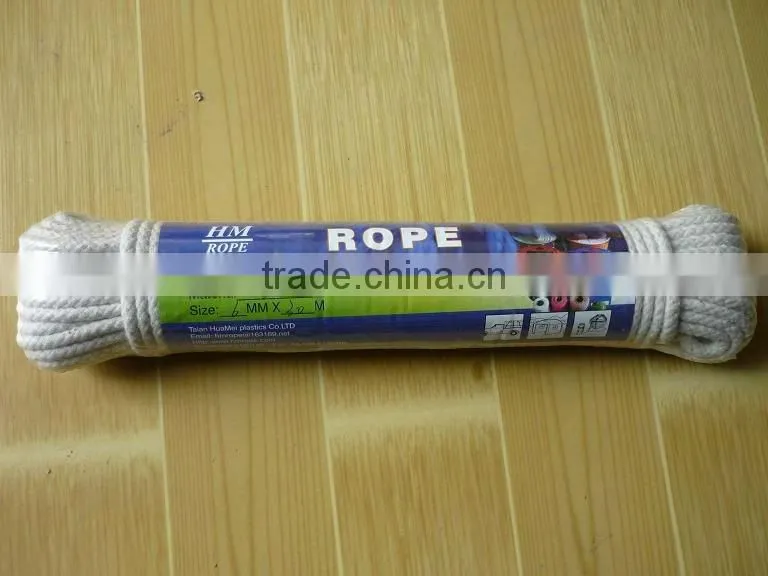 pp multifilament 3 strand mooring rope
