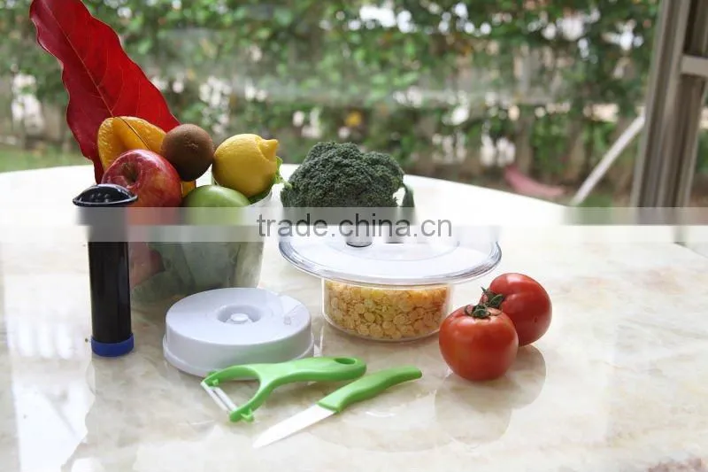 Patented Push-type Vacuum Food Container