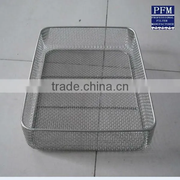 Acid resistant stainless steel gabion for hospital