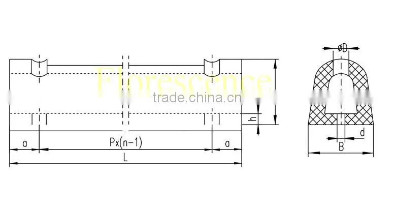 D type high quality long life uhmwpe/hdpe rubber hard impact resistance fenders