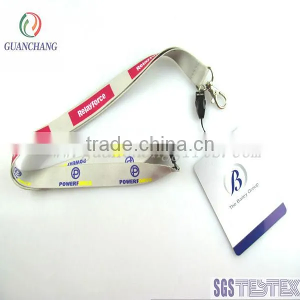 2015 OEM neck lanyard with id card holder pouch,conference bags