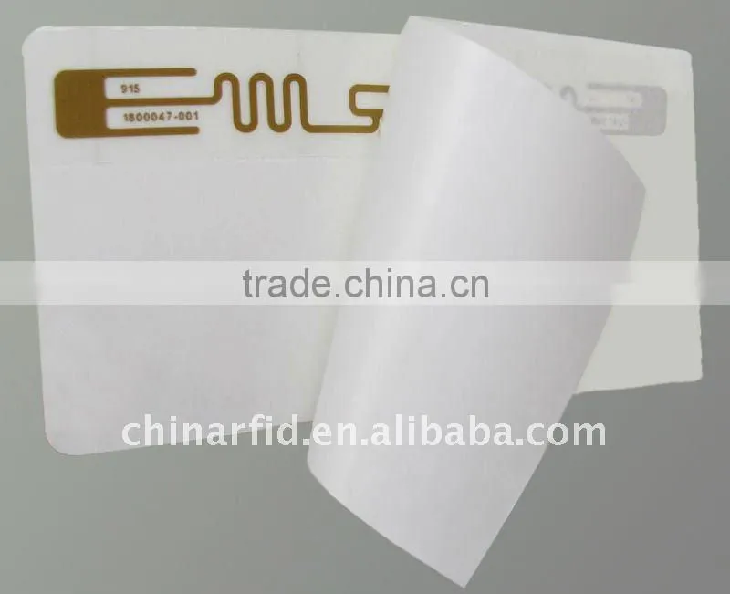 CMYK RFID Adhesive Label Printing for Package Tracking System