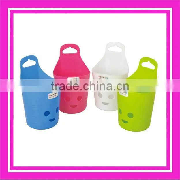 plastic basket for bathroom / pe basket