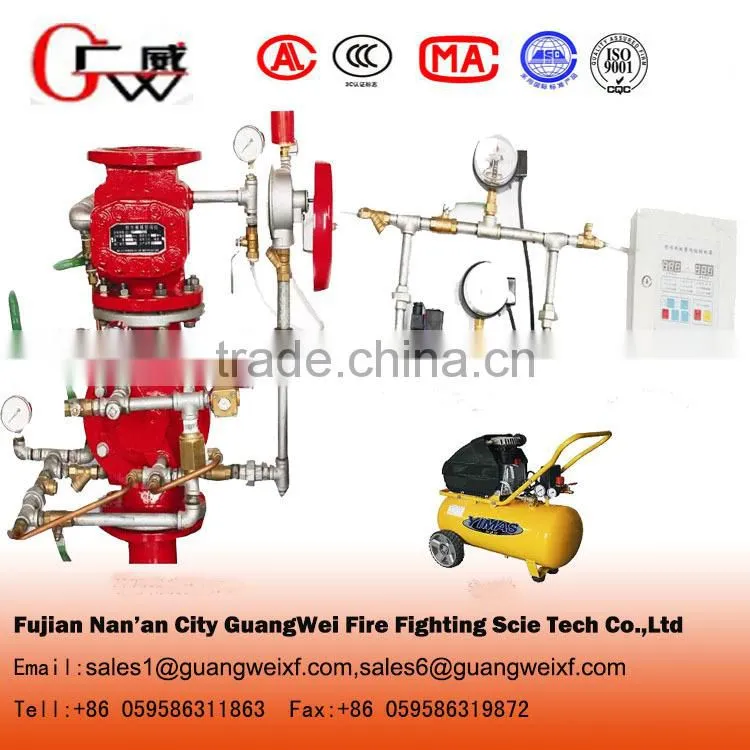 wet alarm check valve