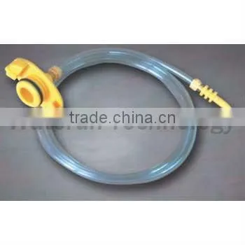 TE yellow dispensing syringe adapter