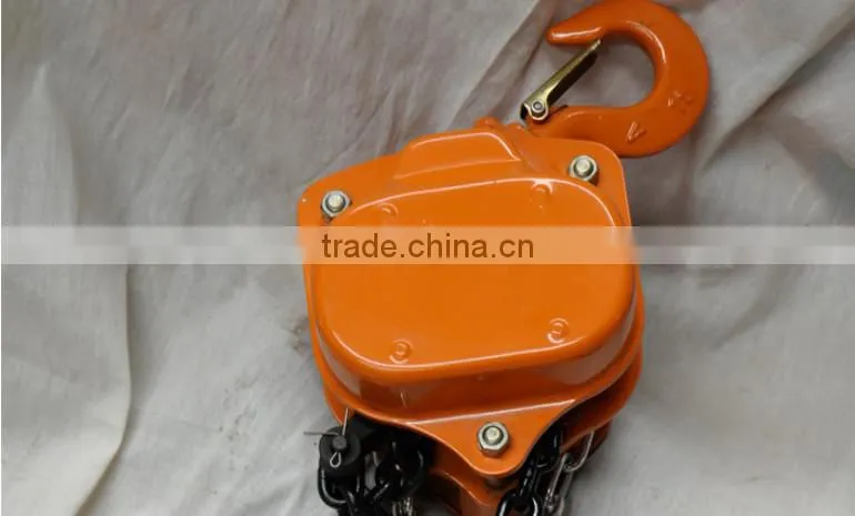 portable heavy duty manual chain block
