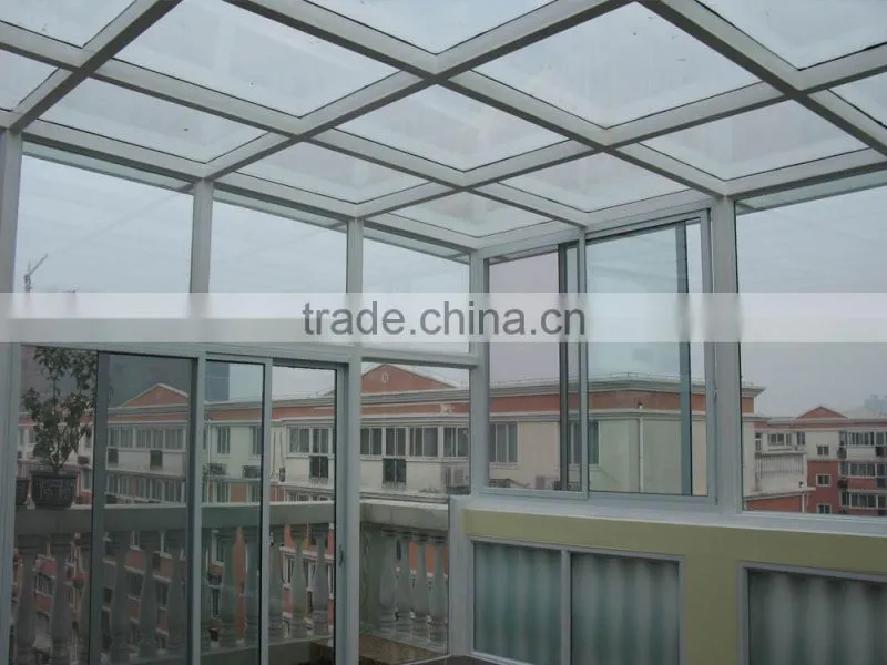 Sunroom Portable Sunroom Aluminium and Glass Sunroom with Modern Design