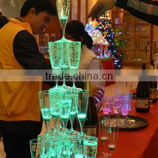 Champagne Flutes Glass Type and Stocked,Eco-Friendly Feature plastic champagne flutes