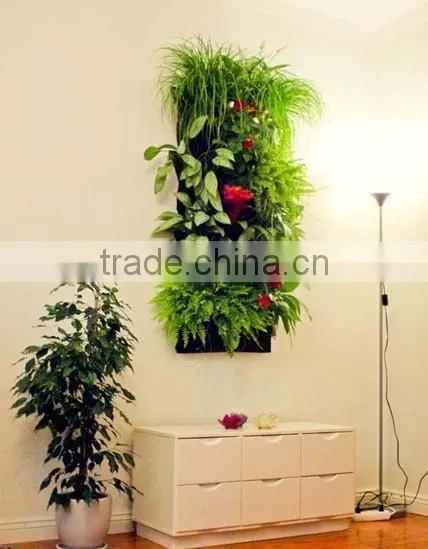 6 Pocket Hanging Vertical Garden Wall Planter, living wall, garden wall, vertical garden systems