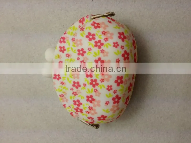 Colour Printing Wallet Silicone Kid Toys