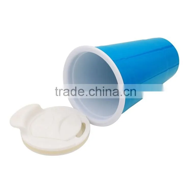 Disposable Colorful Plastic Coffee Cups with Lid, High Quality Cold Drink Cups with Lid